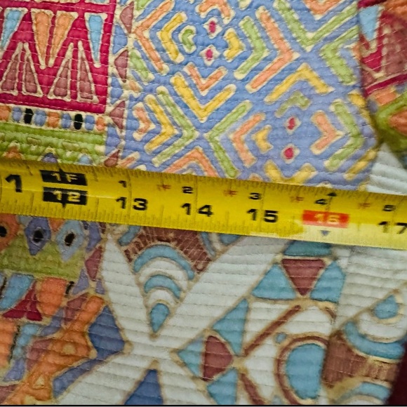 Vintage Mary MCFADDEN Couture 100% Silk Printed Jacket S - Picture 7 of 10